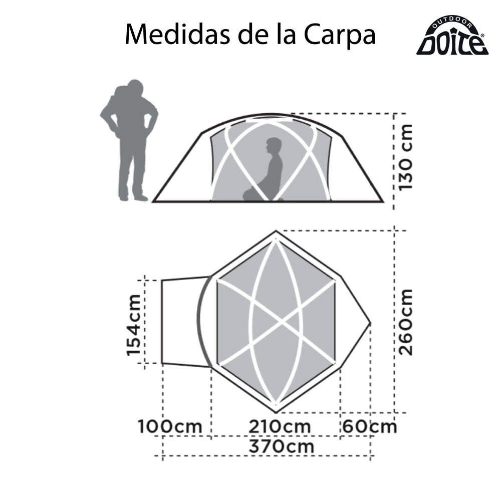 Aconcagua 3P Alpine Tent