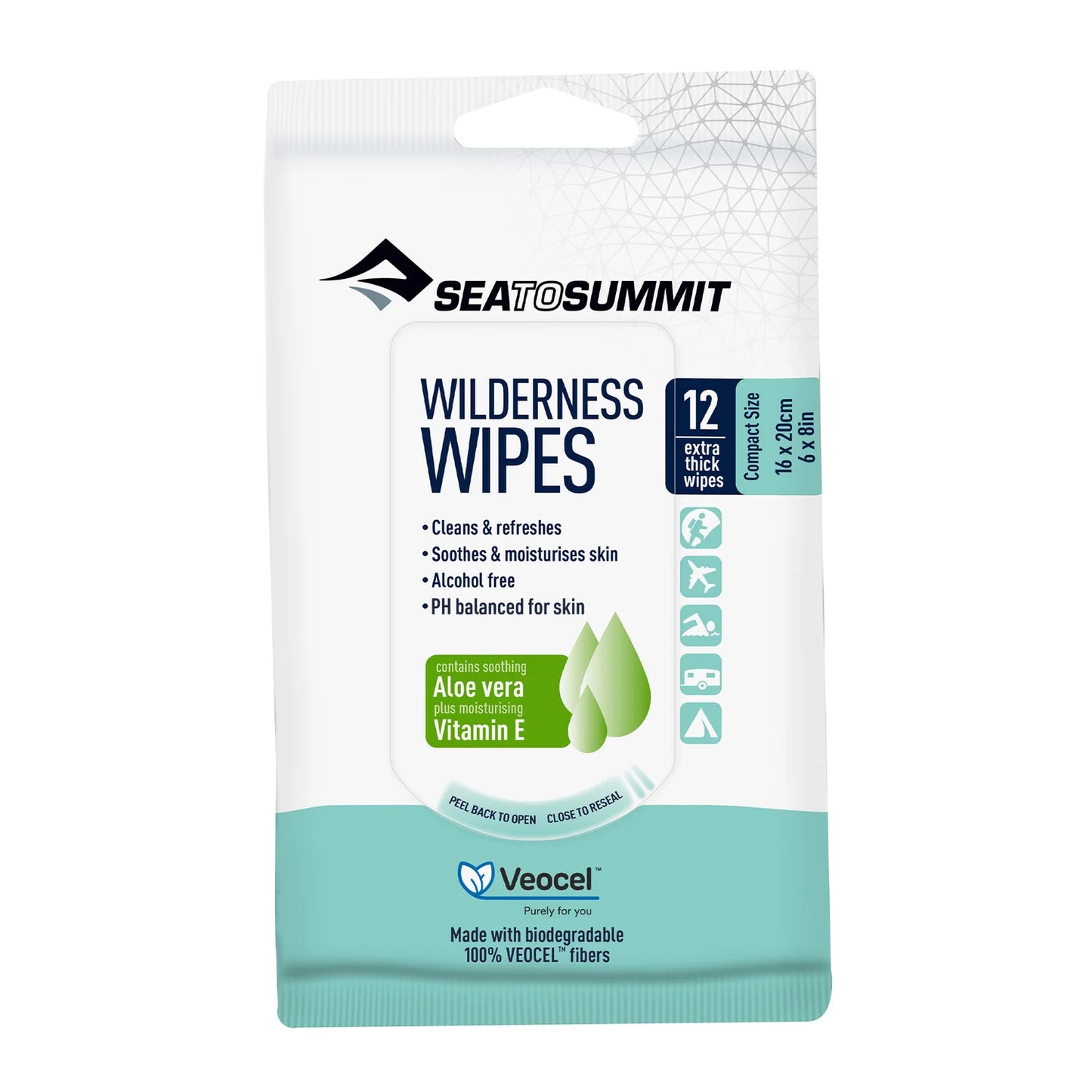 Wilderness Wipes PKT 12