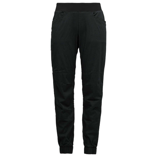 Black pants on a white background