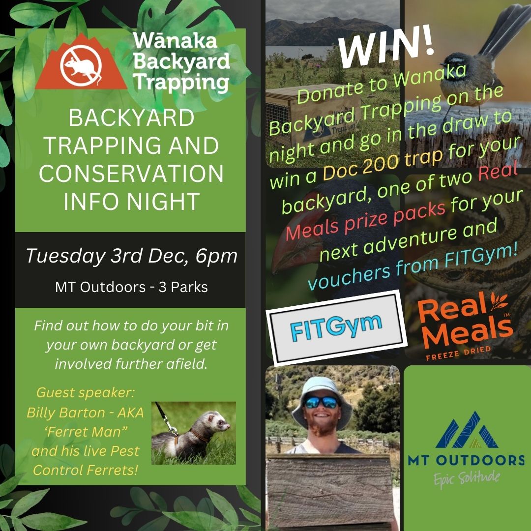 Backyard Trapping and Conservation Info Night