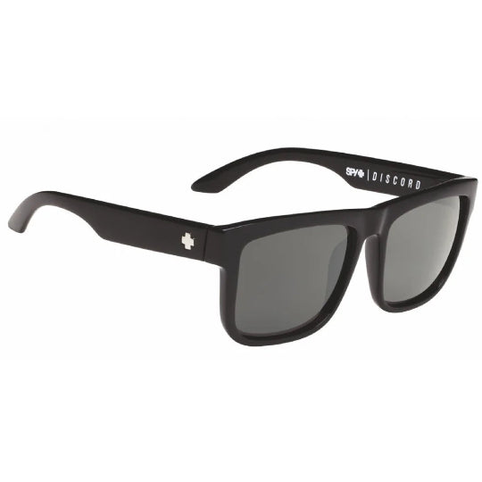 Black sunglasses with a white background