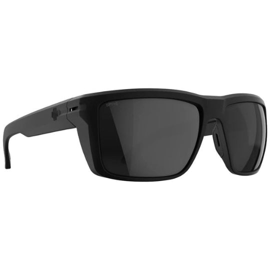 Black sunglasses with a white background