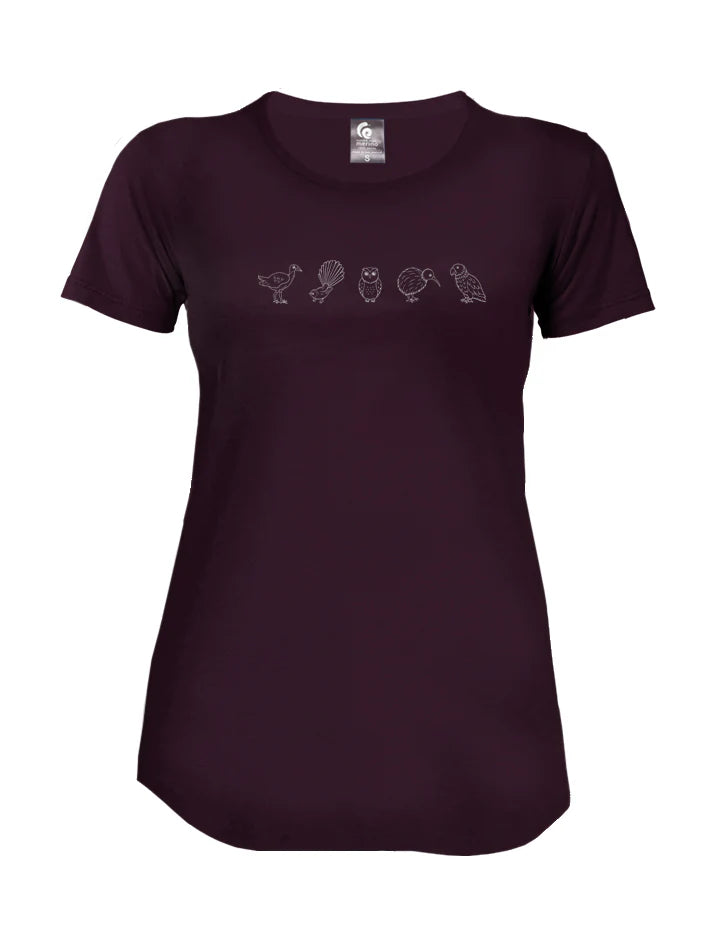Merino Scoop Tee Women's
