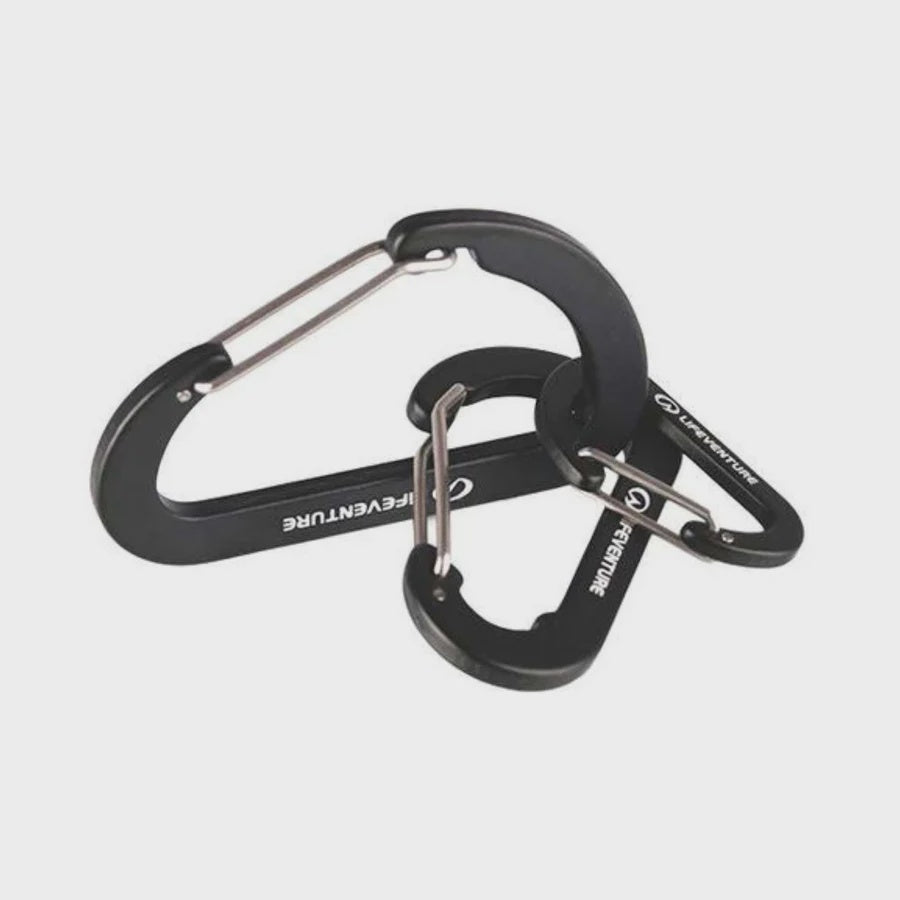 Lifeventure Mini Karabiners 3 Pack