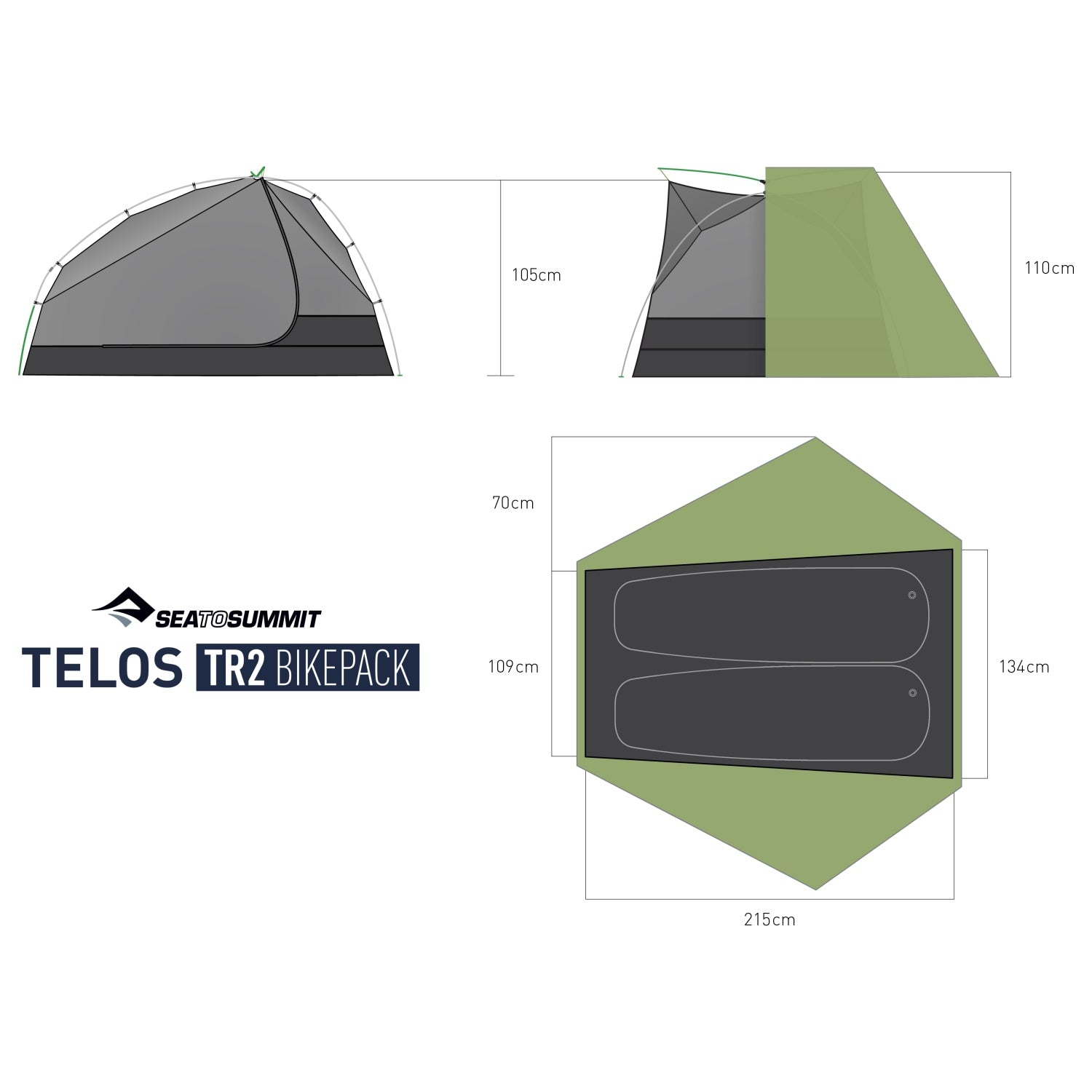 TelosTR2 Bikepack Tent